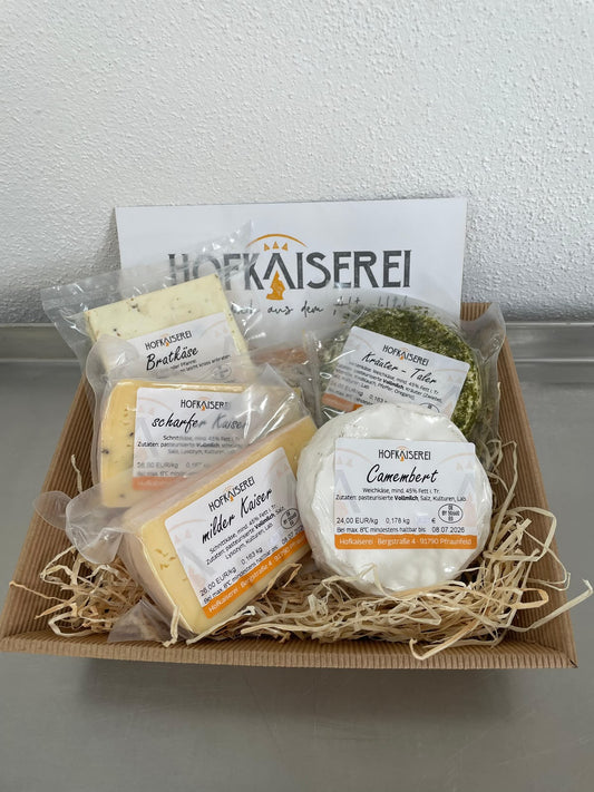 Käsepaket aus der Hofkaiserei